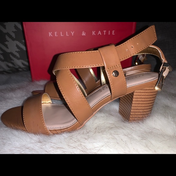 Kelly & Katie Heeled Sandals size 7 - Picture 3 of 3